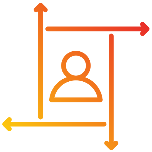 zdolność adaptacji Generic gradient outline ikona