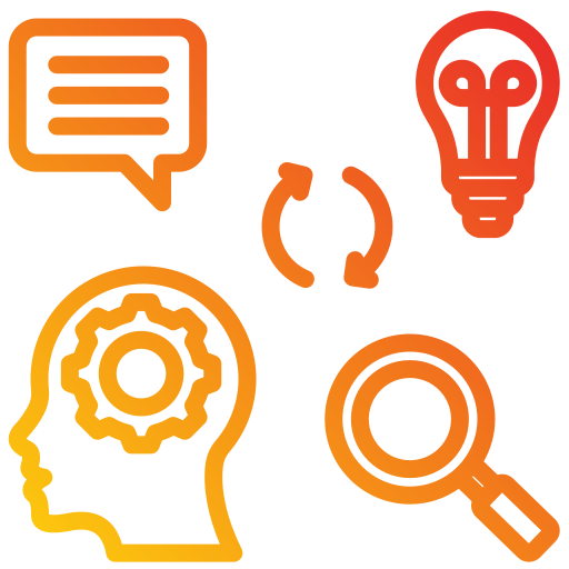 Critical thinking Generic gradient outline icon