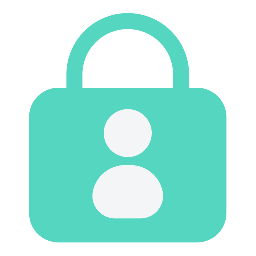 User protection Generic color fill icon
