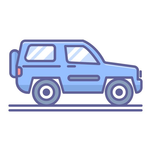 Vehicle Generic color lineal-color icon