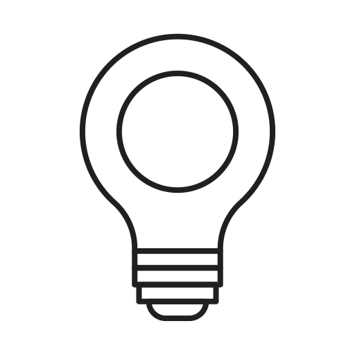 ランプ Generic black outline icon
