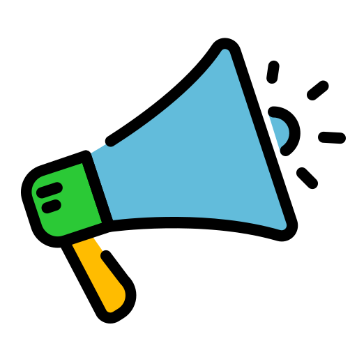 Bullhorn Generic color lineal-color icon