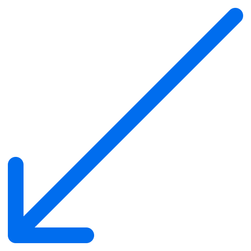 Down left Generic color outline icon