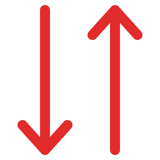 due frecce Generic color outline icona