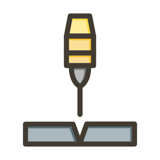 レーザー Generic color lineal-color icon