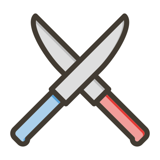 cuchillos Generic color lineal-color icono