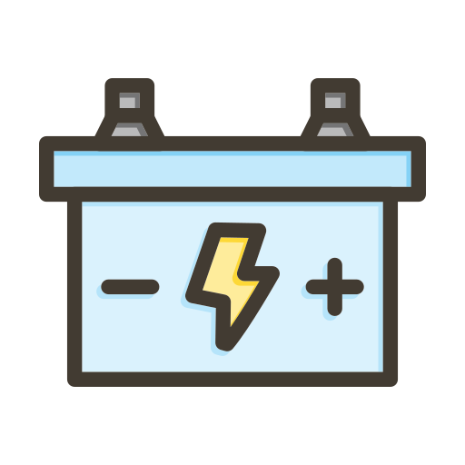 電池 Generic color lineal-color icon