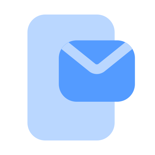 email Generic color fill icon