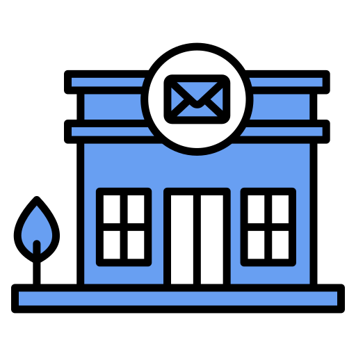 郵便局 Generic color lineal-color icon
