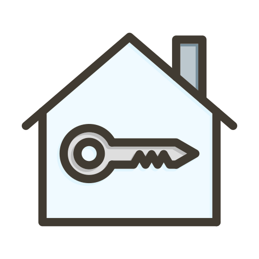 家の鍵 Generic color lineal-color icon