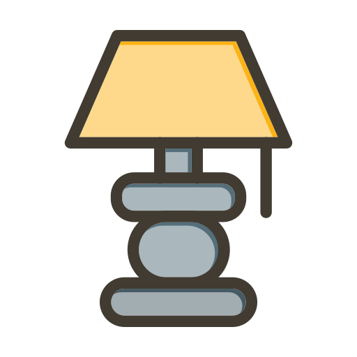 lampa stołowa Generic color lineal-color ikona