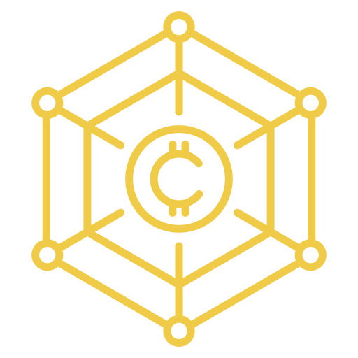 Cryptocurrency Generic color outline icon