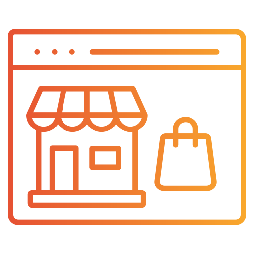 E-commerce Generic gradient outline icon