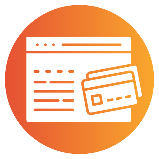 pagamento digitale Generic gradient fill icona
