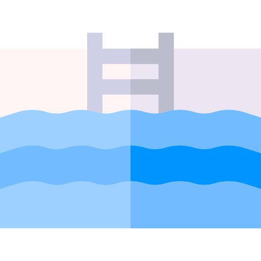 pływanie Basic Straight Flat ikona