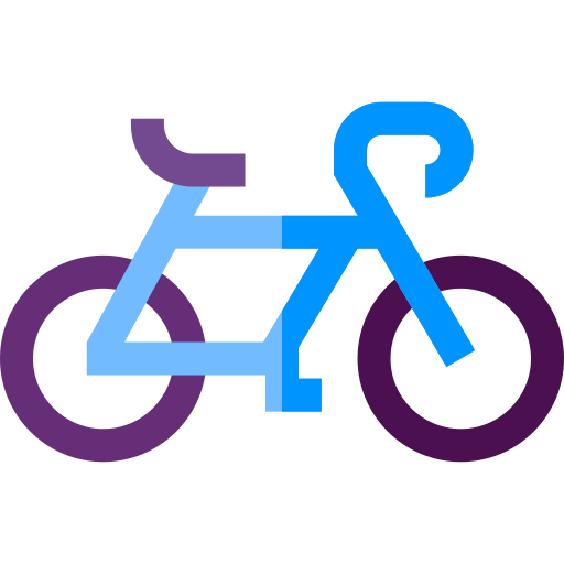 Езда на велосипеде Basic Straight Flat иконка