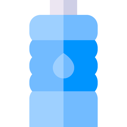 water Basic Straight Flat icoon