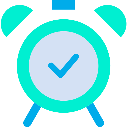 Alarm clock Kiranshastry Flat icon