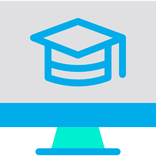 educación en línea Kiranshastry Flat icono