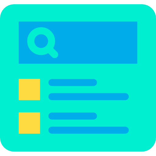 Search engine optimization Kiranshastry Flat icon