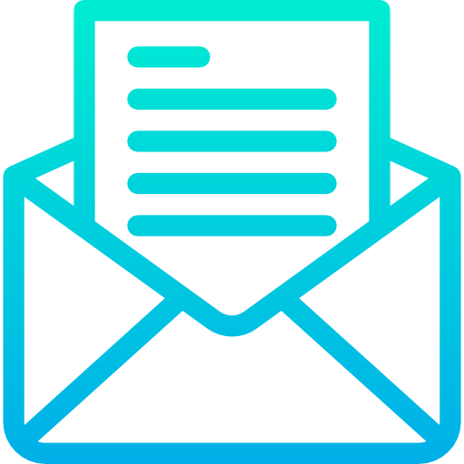 Email Kiranshastry Gradient icon