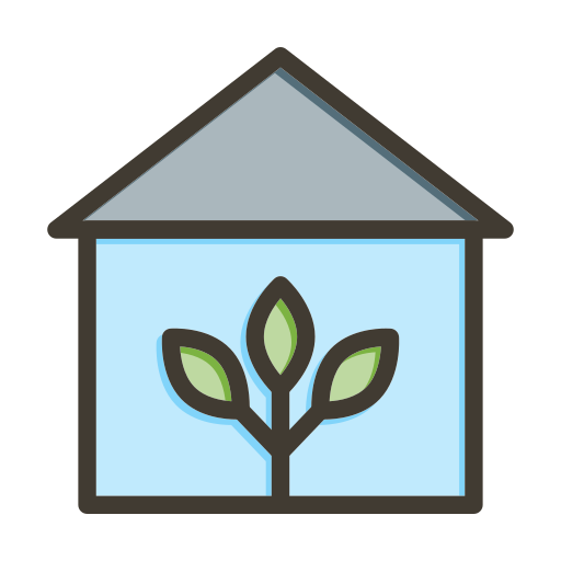 Greenhouse Generic color lineal-color icon