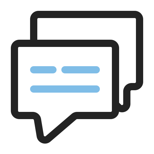 diskussion Generic color outline icon