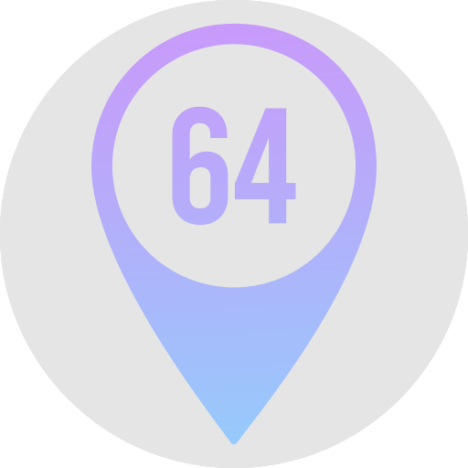 64 Generic gradient fill icono