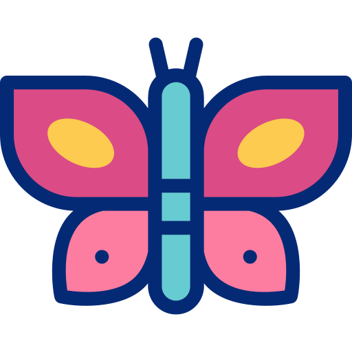 farfalla Basic Accent Lineal Color icona