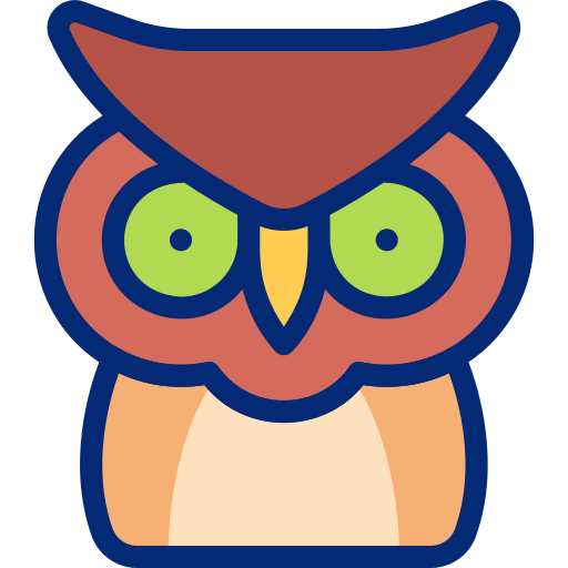 Owl Basic Accent Lineal Color icon