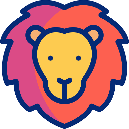 Lion Basic Accent Lineal Color icon
