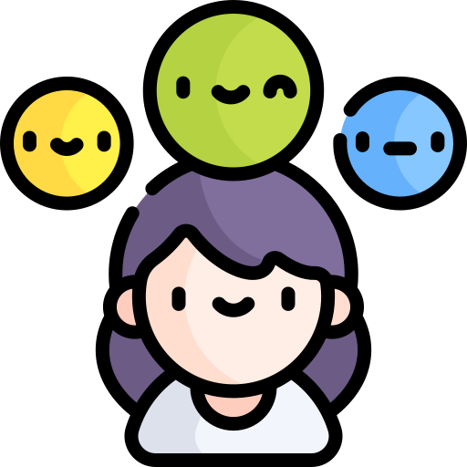 Audience Kawaii Lineal color icon