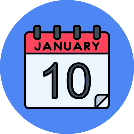 enero Generic color lineal-color icono