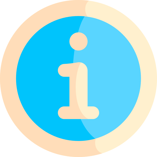 정보 Kawaii Flat icon