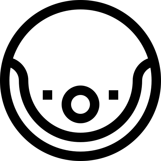 discman Basic Straight Lineal Ícone