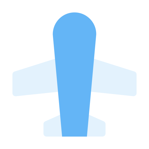 Самолет Generic color fill иконка