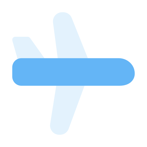 飛行機 Generic color fill icon