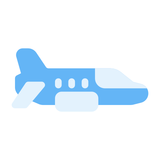 飛行機 Generic color fill icon