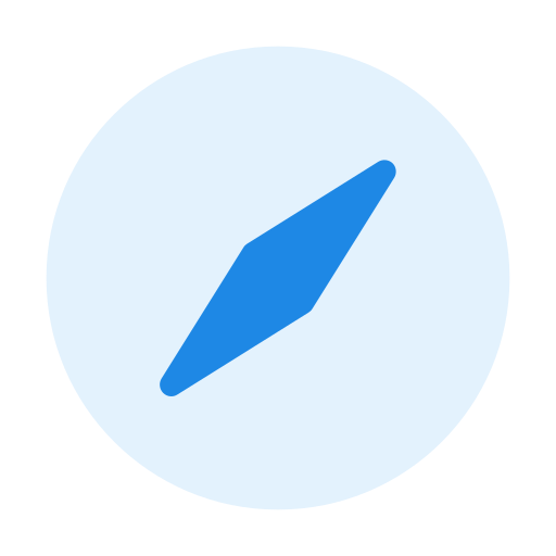 Compass Generic color fill icon