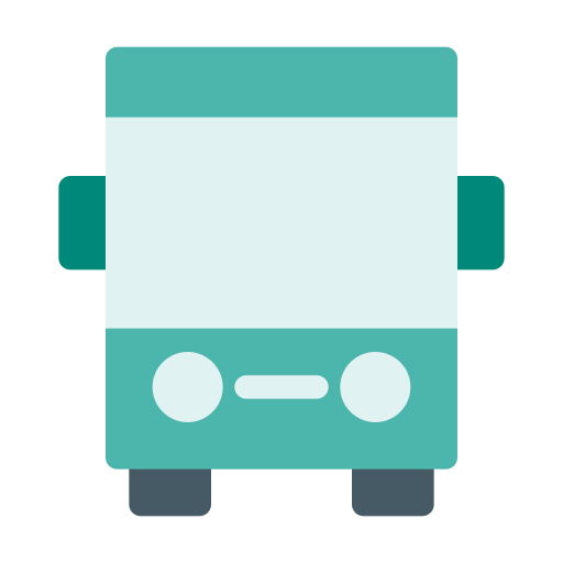 バス Generic color fill icon
