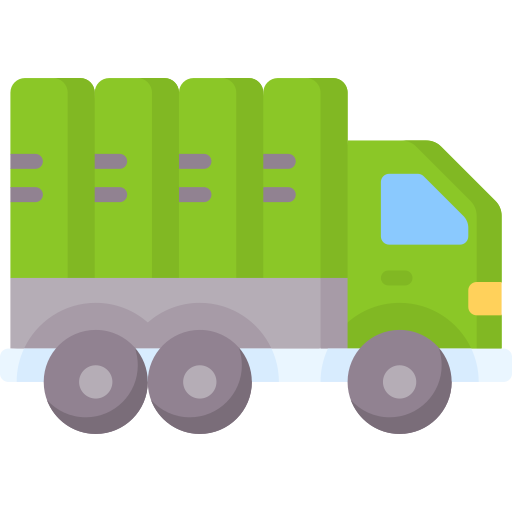 militaire vrachtwagen Special Flat icoon