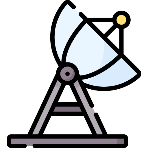 satellitenschüssel Special Lineal color icon