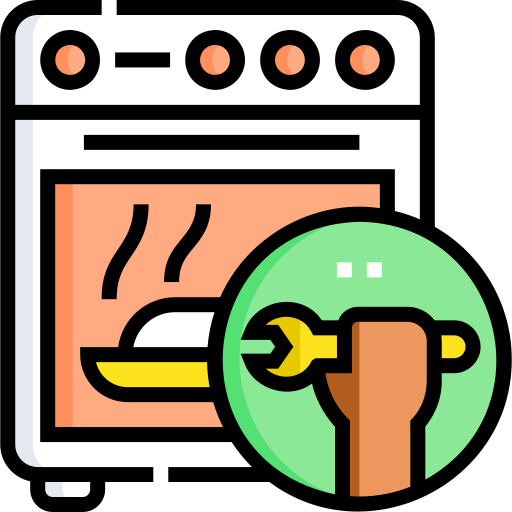 Oven Detailed Straight Lineal color icon