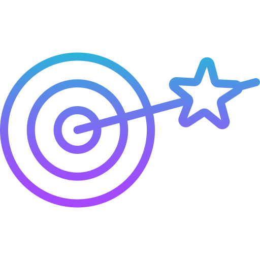 Goal Generic gradient outline icon