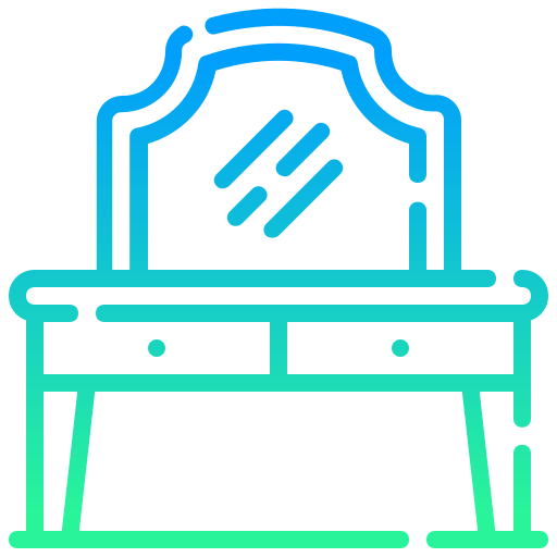 Dressing table Generic gradient outline icon