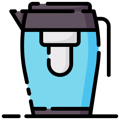 filtro de agua Generic color lineal-color icono