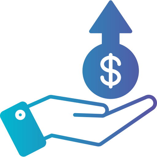 Cash flow Generic gradient fill icon