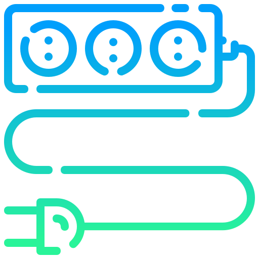 Extension cord Generic gradient outline icon