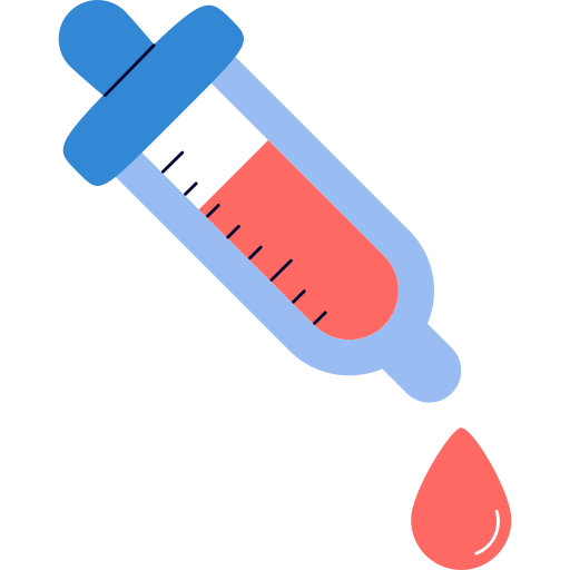 test sanguin Generic color lineal-color Icône