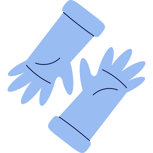 handschoenen Generic color lineal-color icoon